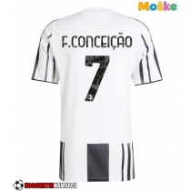 Moške Nogometnih dresov Juventus Francisco Conceicao #7 Domači 2025-26 Kratki rokavi